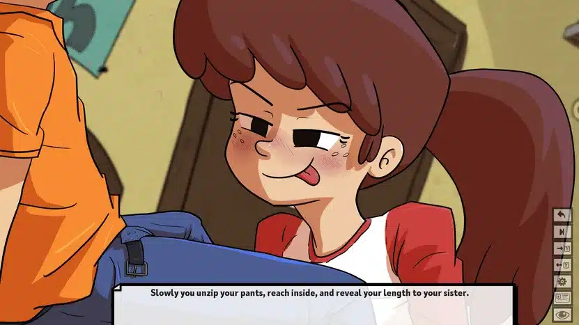 The Lewdest House, jeu porno jouable en ligne